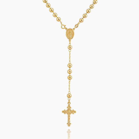 MIRACULOUS MARY ROSARY 6 MM BEADS