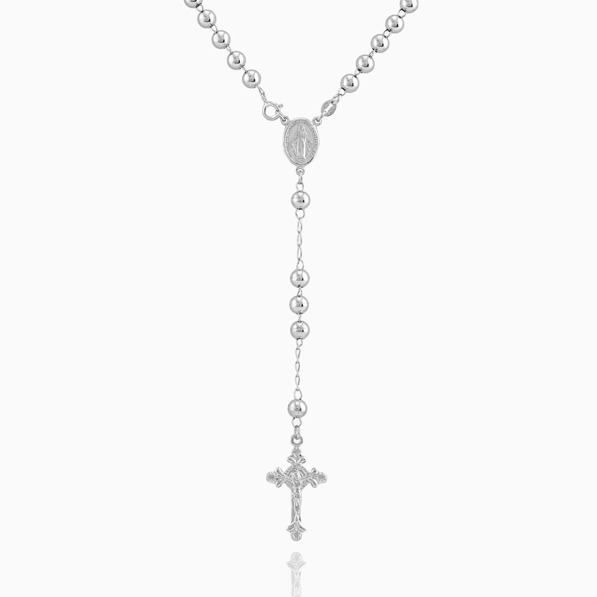 MIRACULOUS MARY ROSARY 6 MM BEADS