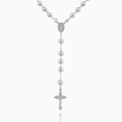 MIRACULOUS MARY ROSARY WITH 8 MM BEADS