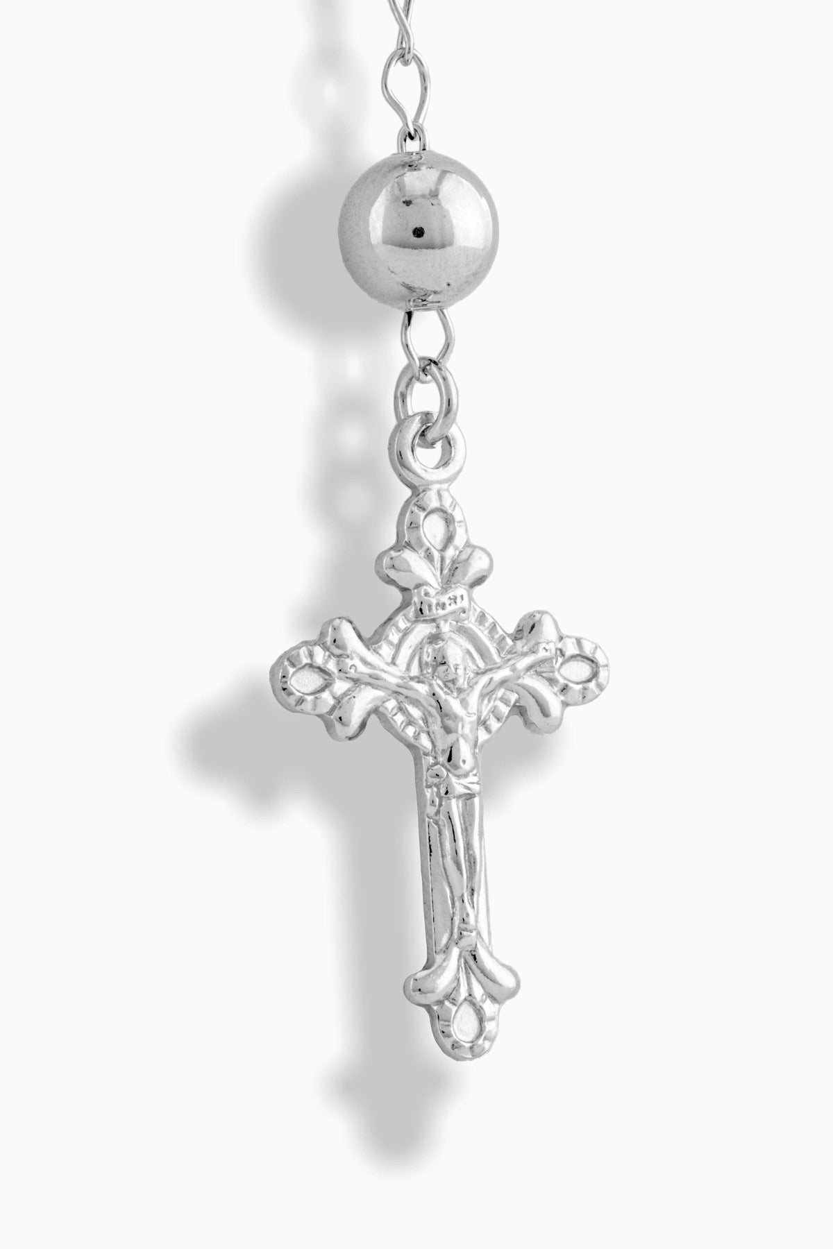 MIRACULOUS MARY ROSARY WITH 8 MM BEADS