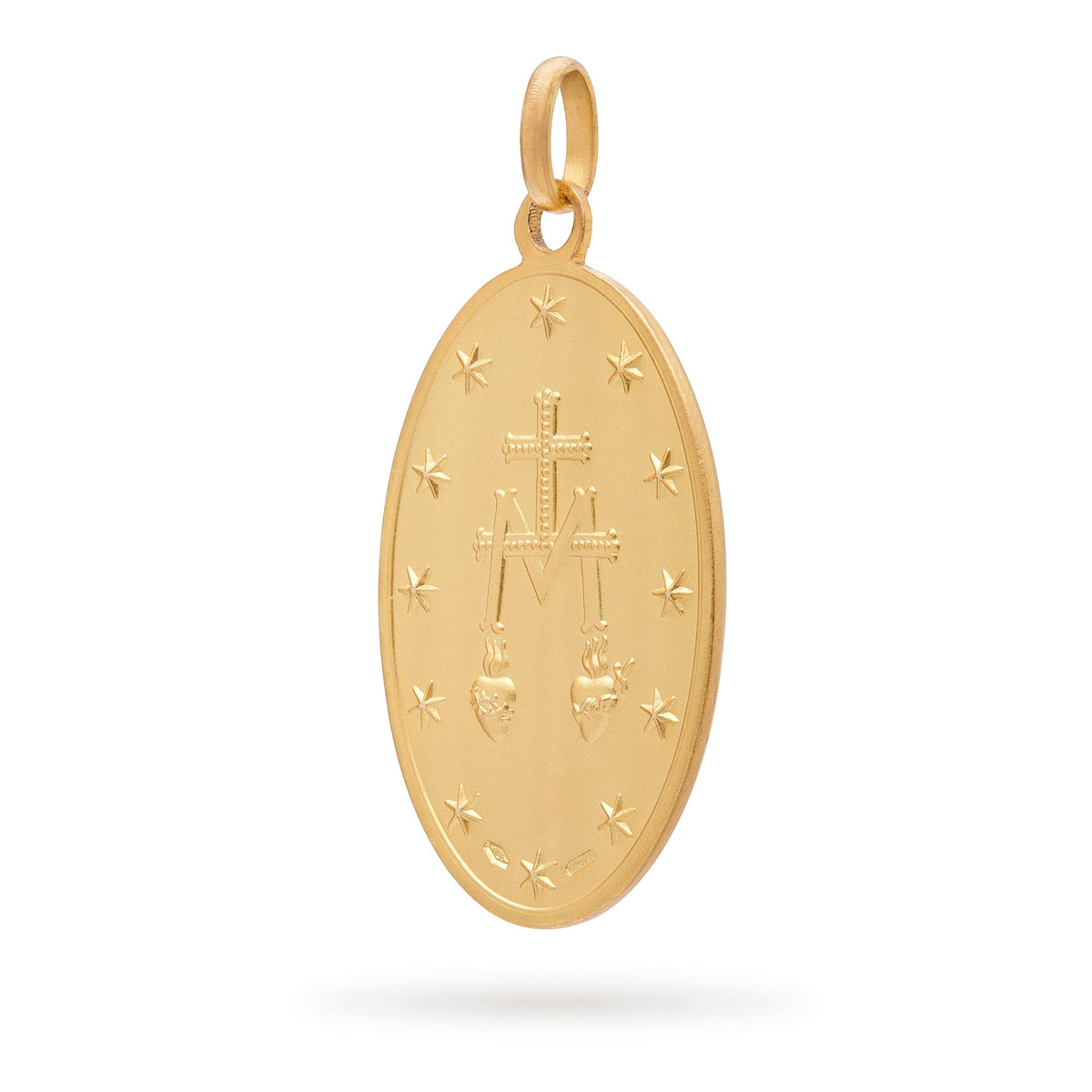 Yellow Gold Miraculous Medal