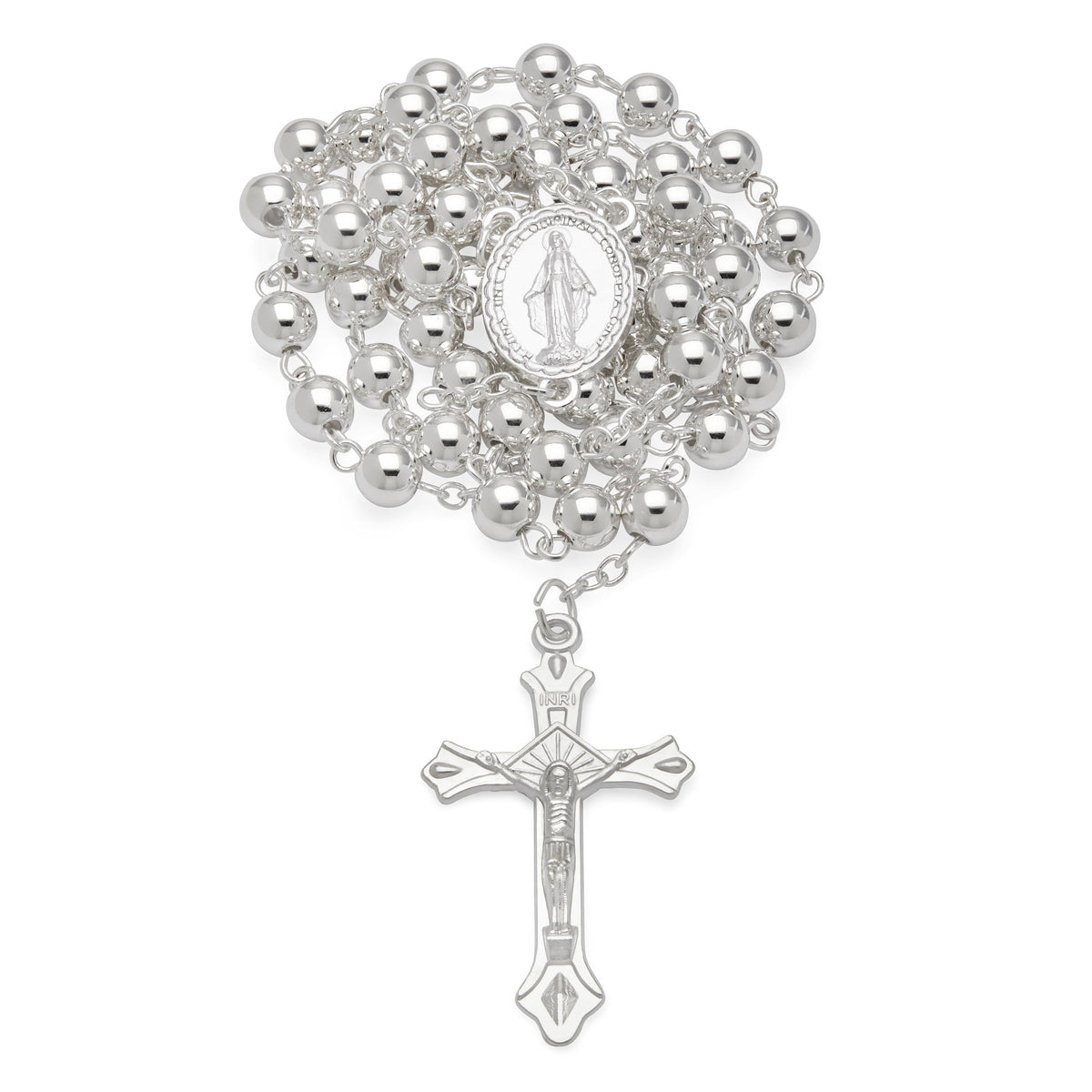 Miraculous Virgin Rosary with Filigree Box