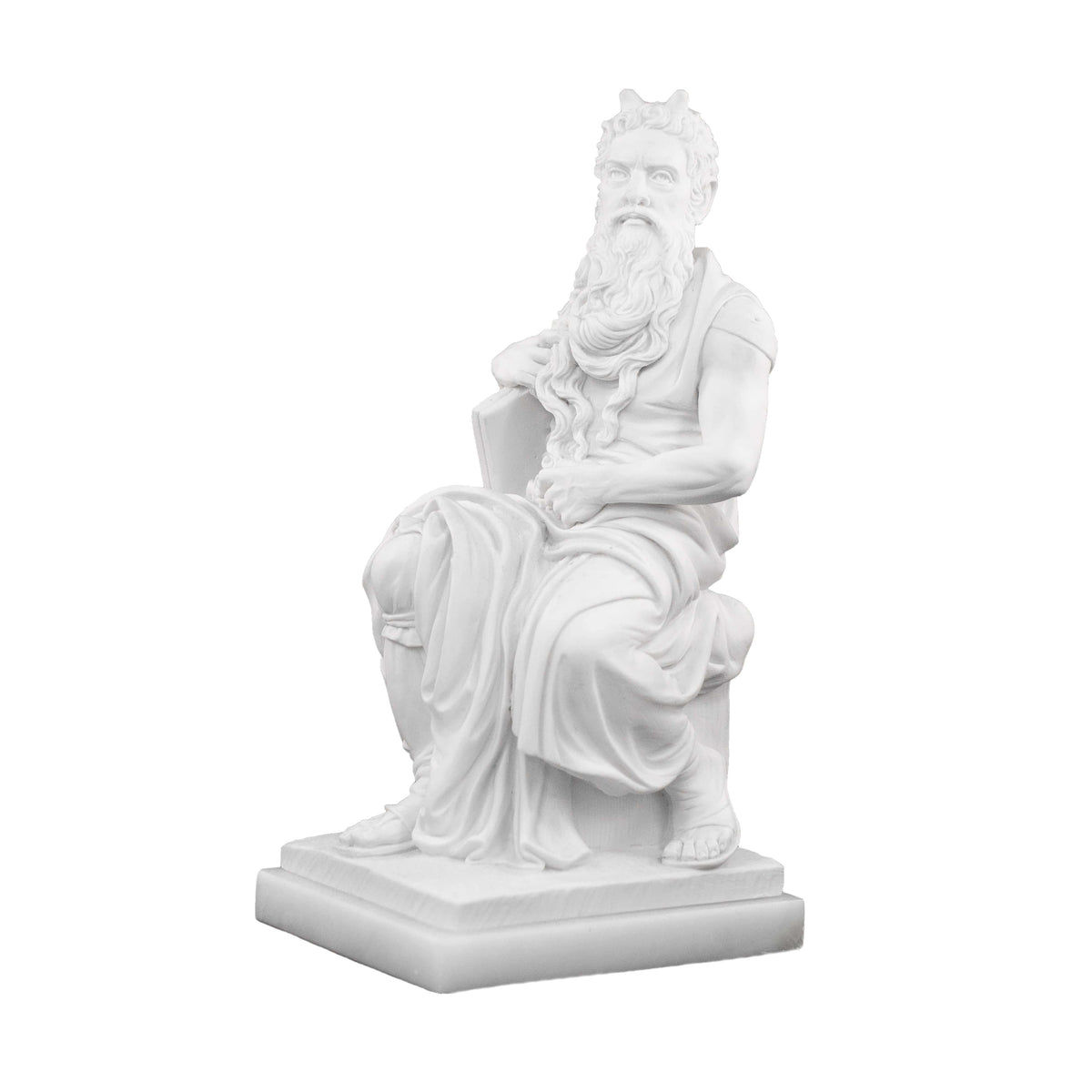 Moses of Michelangelo Marble Dust Statue