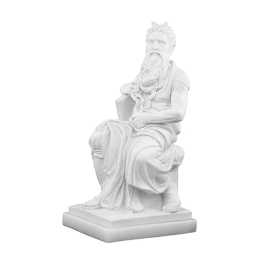 Moses of Michelangelo Marble Dust Statue