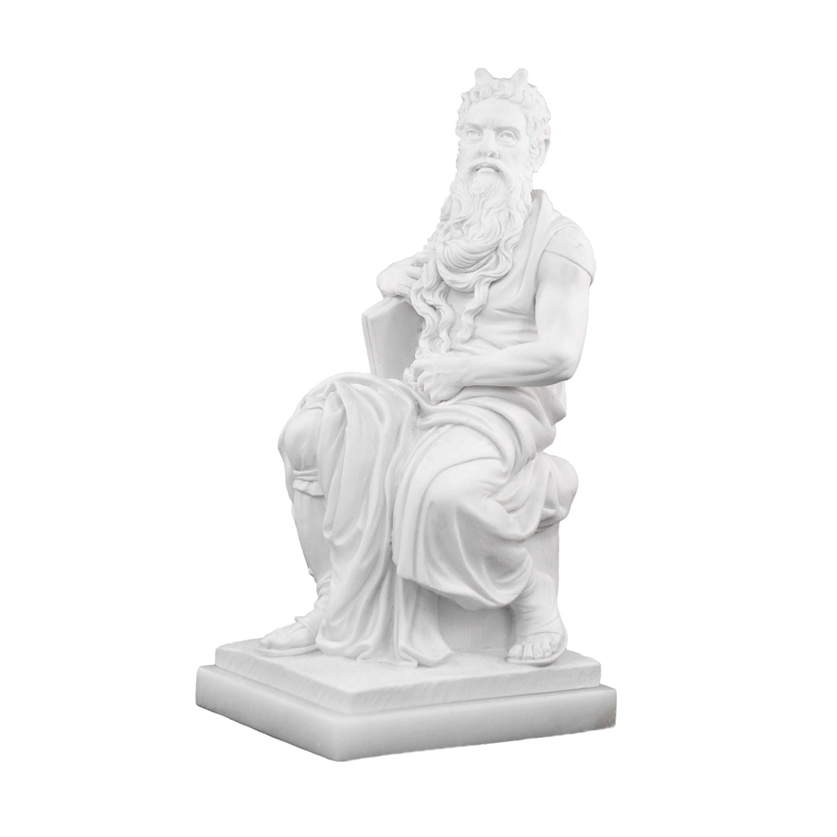 Moses of Michelangelo Marble Dust Statue