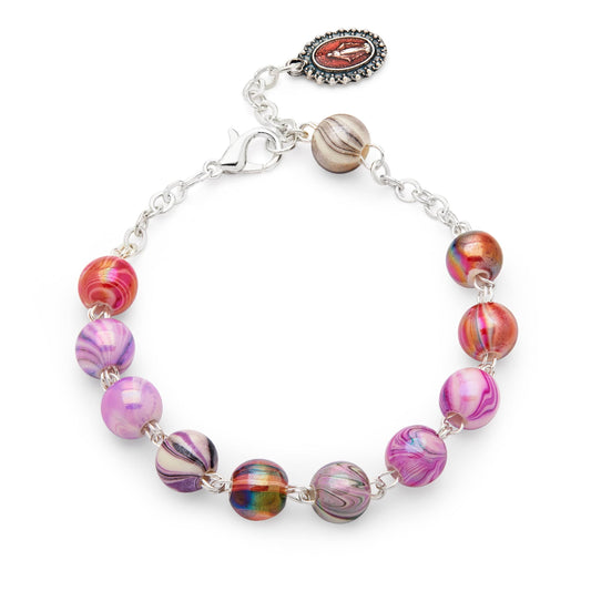 Multicolour Rosary Bracelet