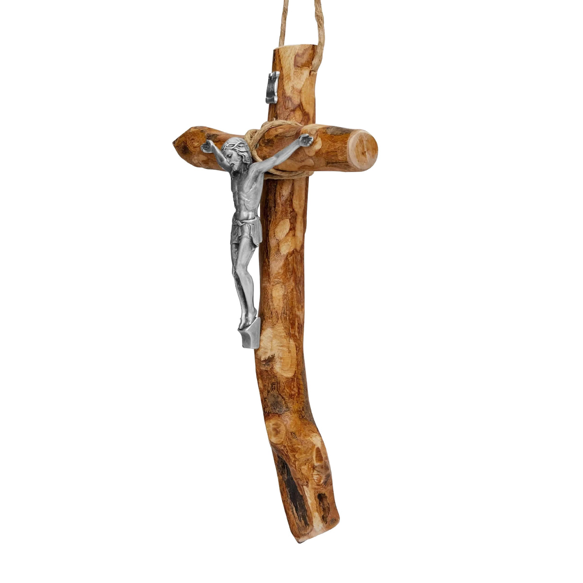 Natural Olive Wood Crucifix