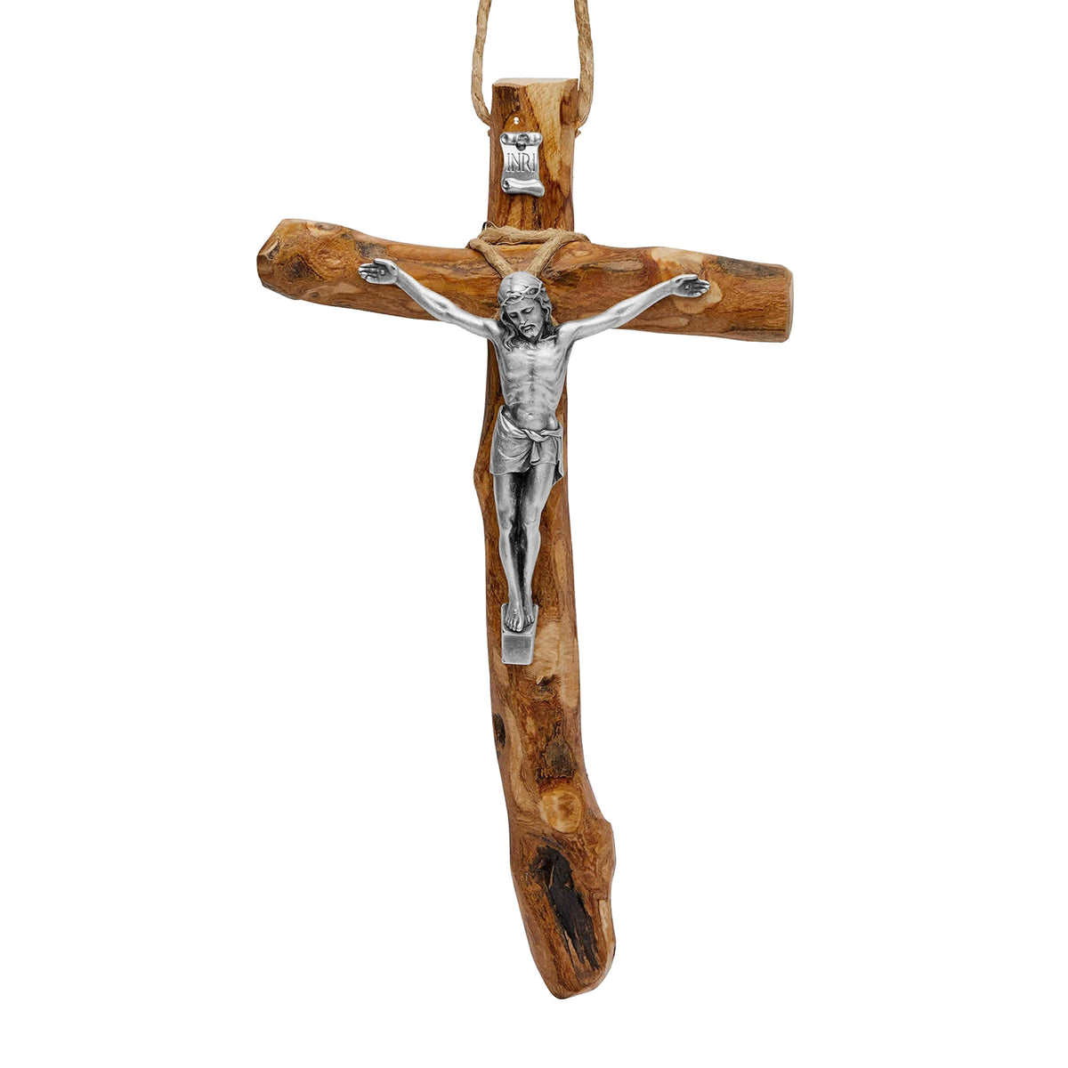 Natural Olive Wood Crucifix