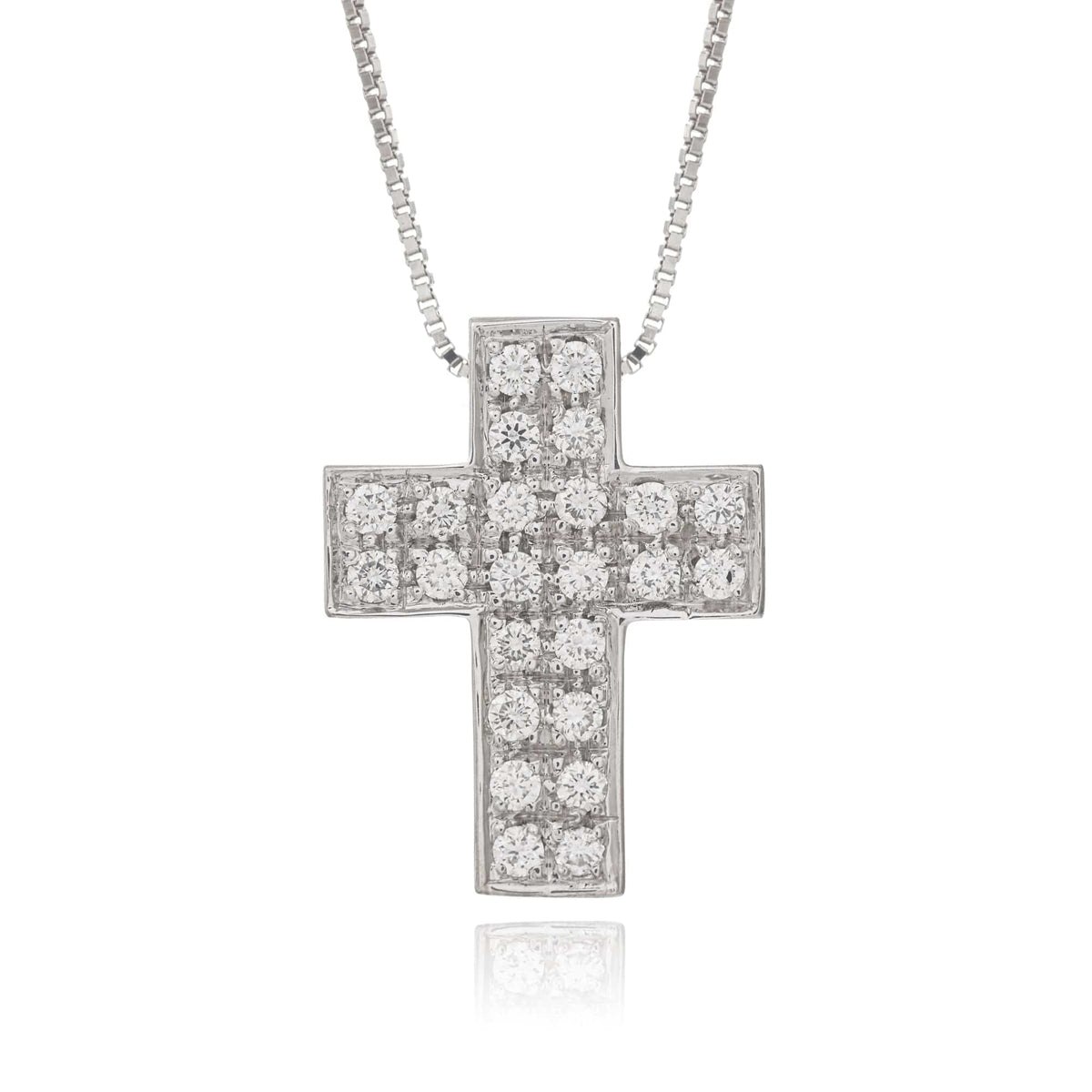 Necklace Diamonds in White Gold