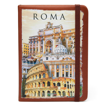 Notebook featuring Rome's Monuments