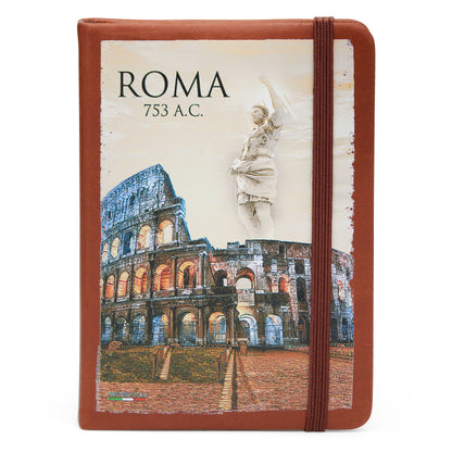 Notebook featuring the Colosseum