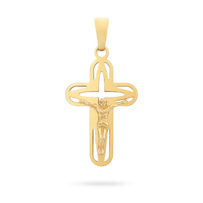 Openwork Gold Plated Crucifix