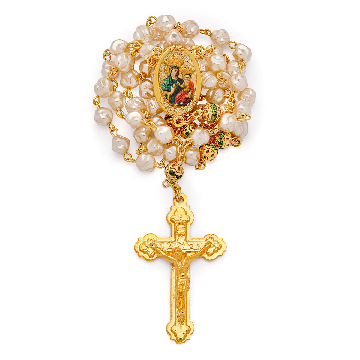 Our Lady of Good Health Rosary Beads