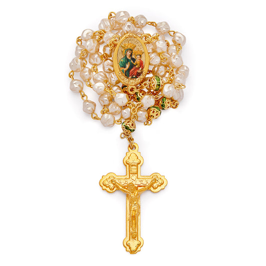 Our Lady of Good Health Rosary Beads