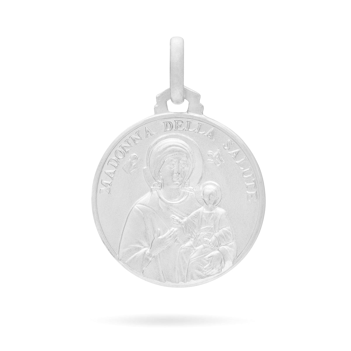 Our Lady of Good Health White Gold medal