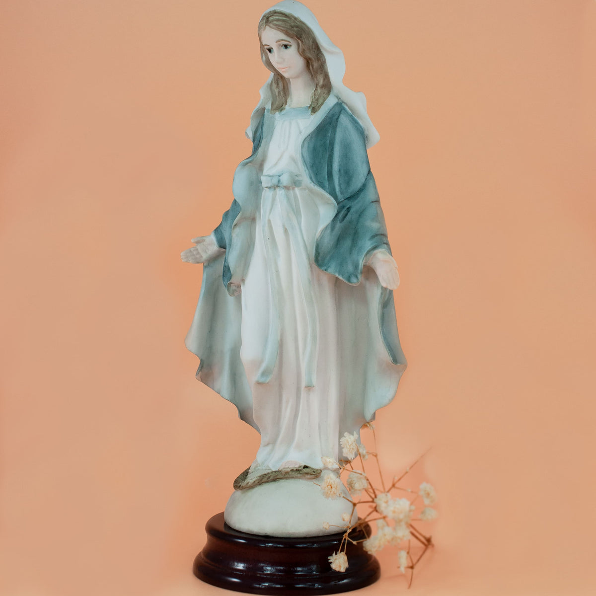 Our Lady of Grace Statue in Marble and Alabaster