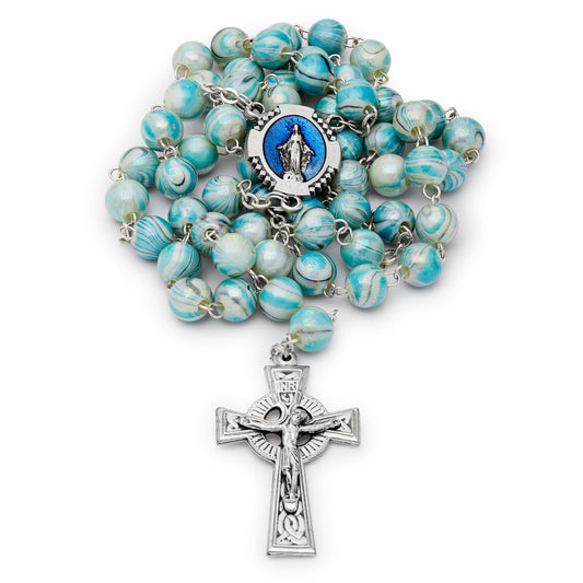 Our Lady of Miraculous Medal Five Decades Rosary Beads