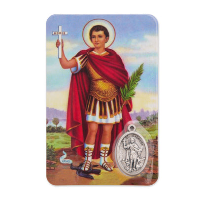 Plasticized Holy Card of Saint Expeditus