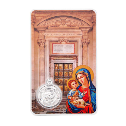 Plasticized Holy Card of the Holy Door