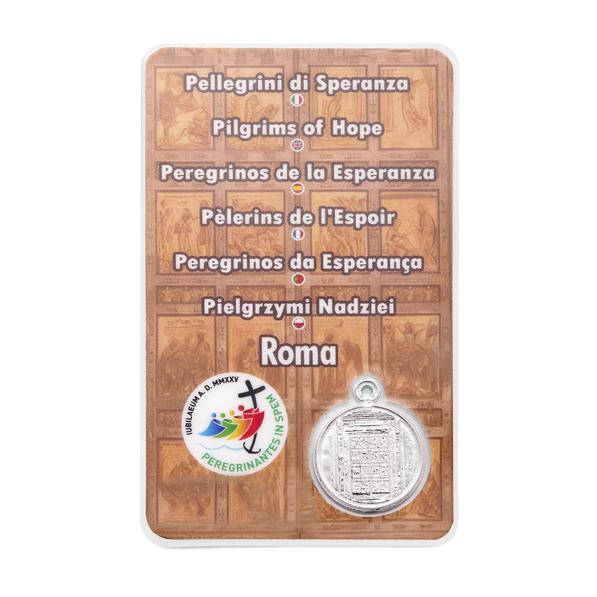 Plasticized Holy Card of the Holy Door