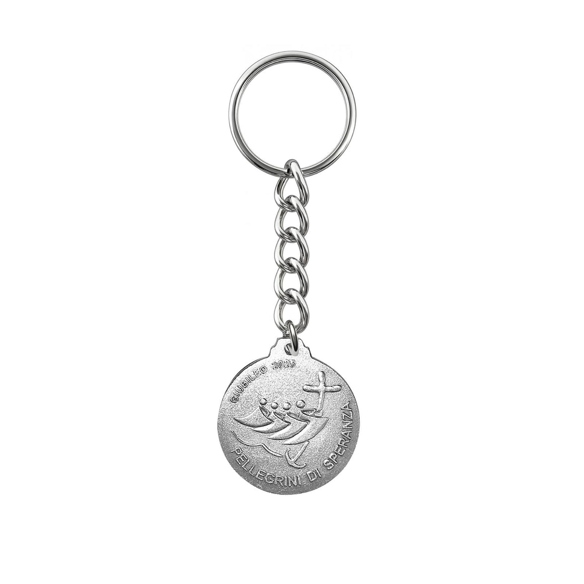 Pope Leo XIV Keychain with 2025 Jubilee Logo
