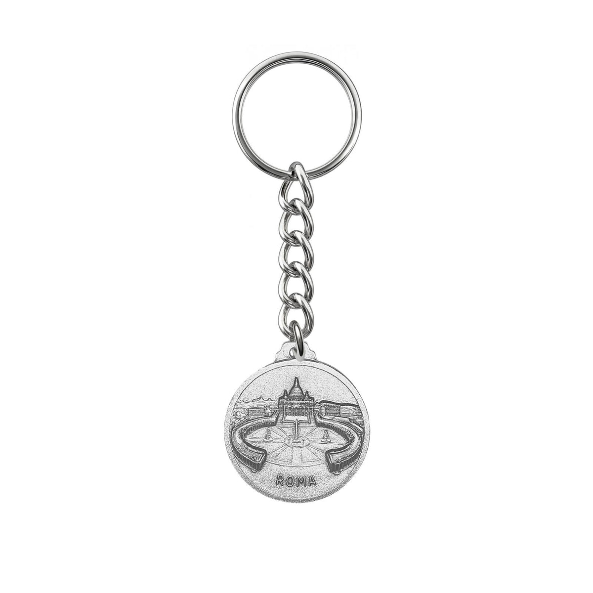 Pope Leo XIV Keychain with St. Peter’s Basilica