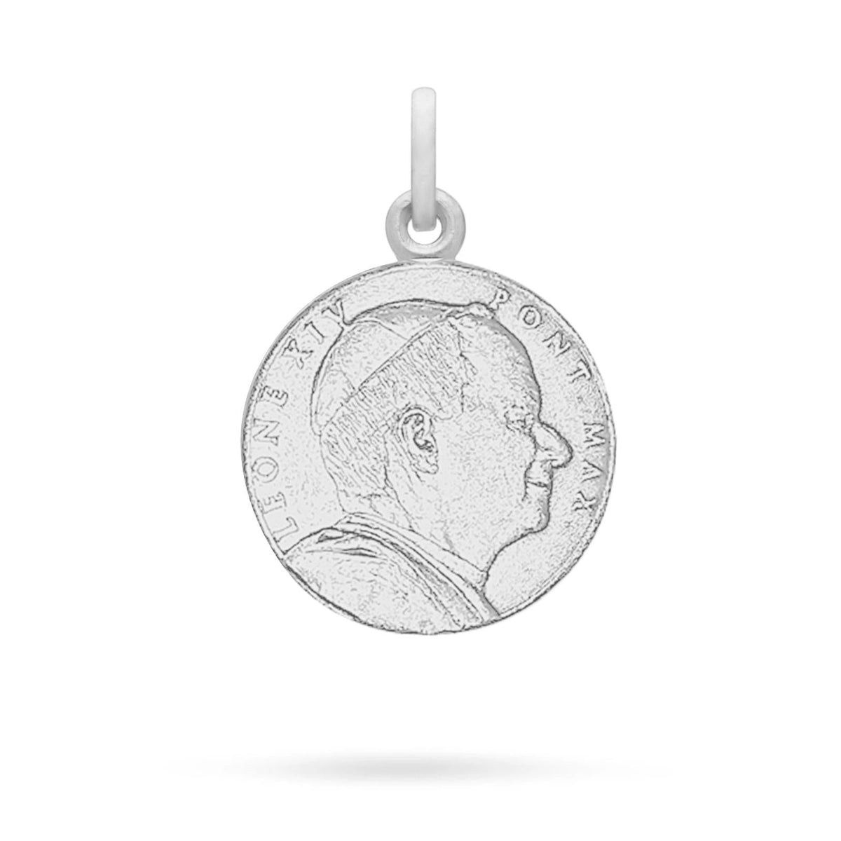 Pope Leo XIV Metal Medal with St. Peter’s Basilica