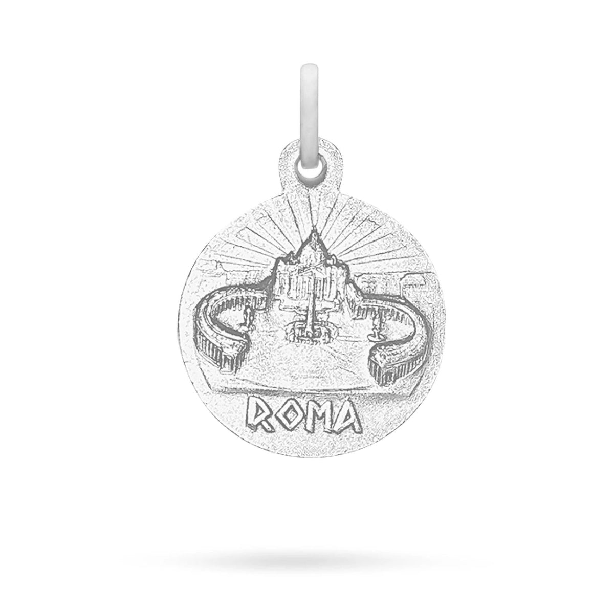 Pope Leo XIV Metal Medal with St. Peter’s Basilica