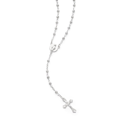 Pope Leo XIV Metal Rosary Case with Metal Rosary