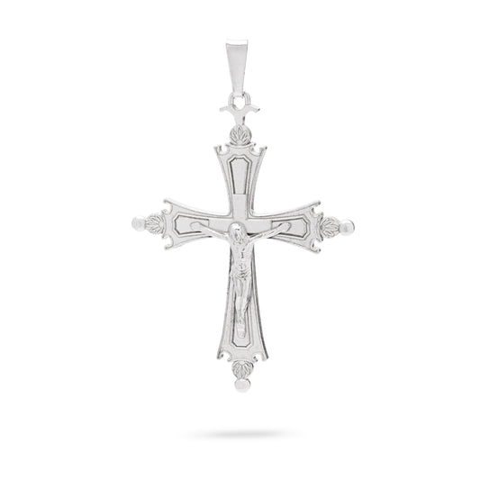 Pope Leo XIV Pectoral Cross in 925 Sterling Silver with Corpus