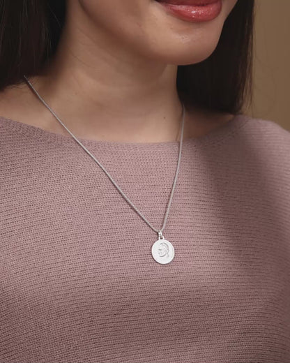 Médaille en argent sterling de Saint Jean Bosco