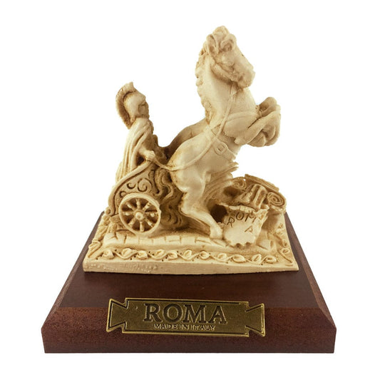 Resin Miniature Roman Centurion on Chariot
