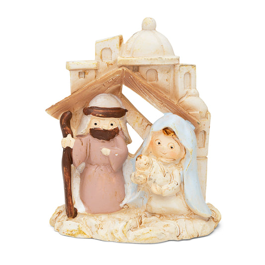 Resin Nativity Scene in Bethlehem