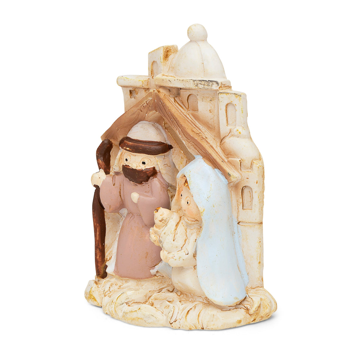 Resin Nativity Scene in Bethlehem