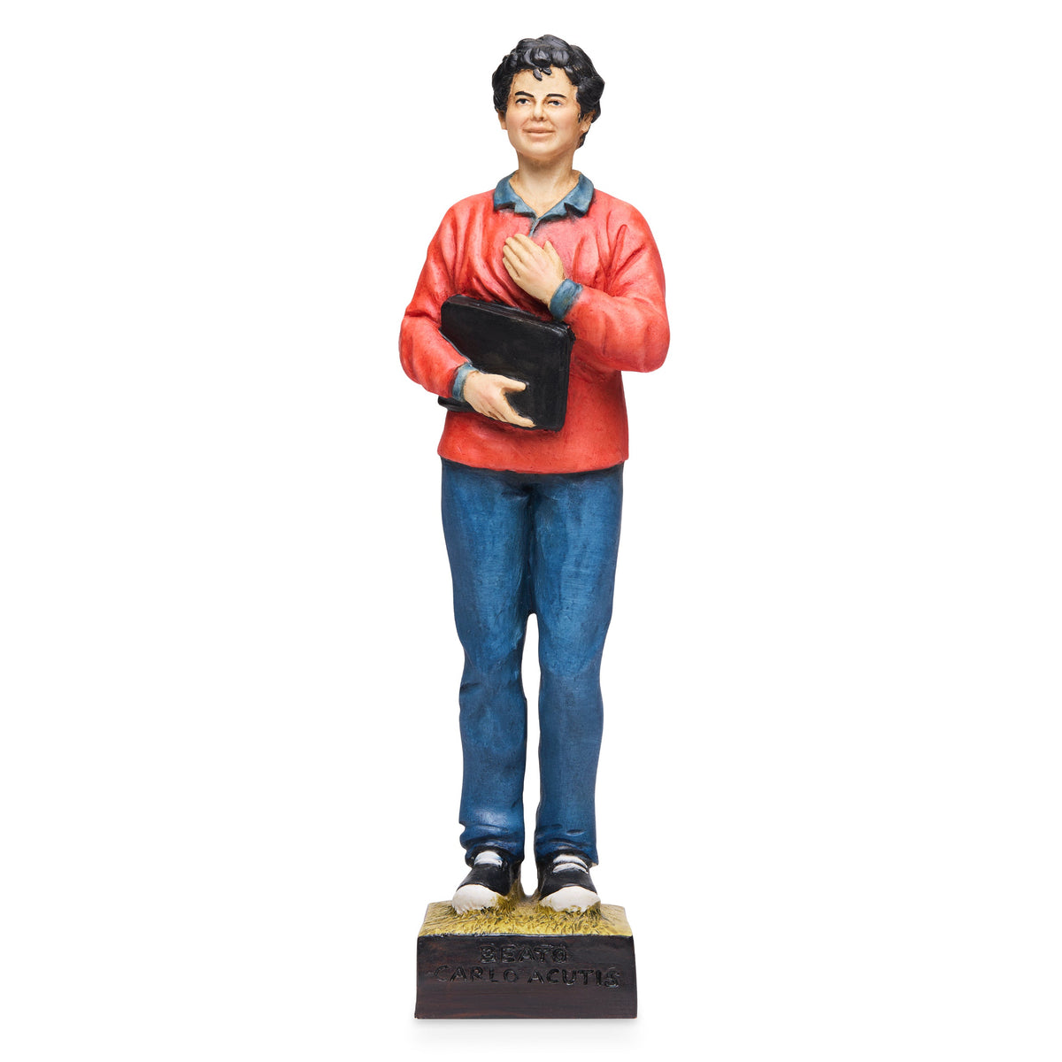 Resin Statue of Saint Carlo Acutis