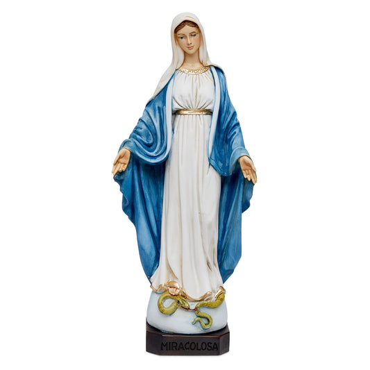 Resin Statue of Our Lady of the Miraculous Medal