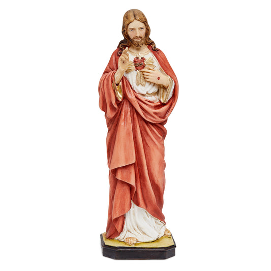 Resin Statue of the Sacred Heart of Jesus