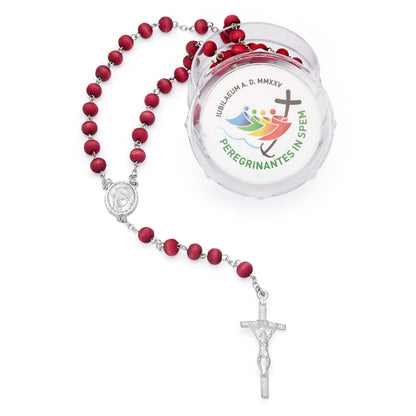 Rosary box of Jubilee 2025 with a Scent of Rose