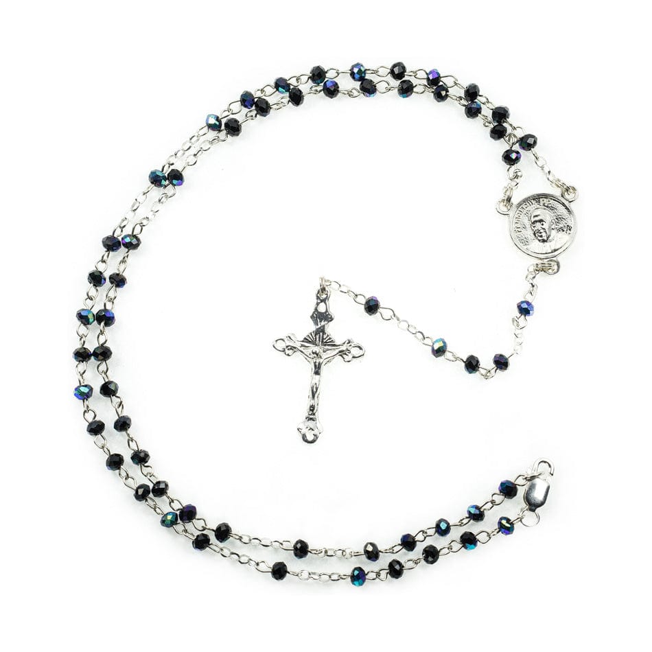 Rosary in Crystal with Pope Francis