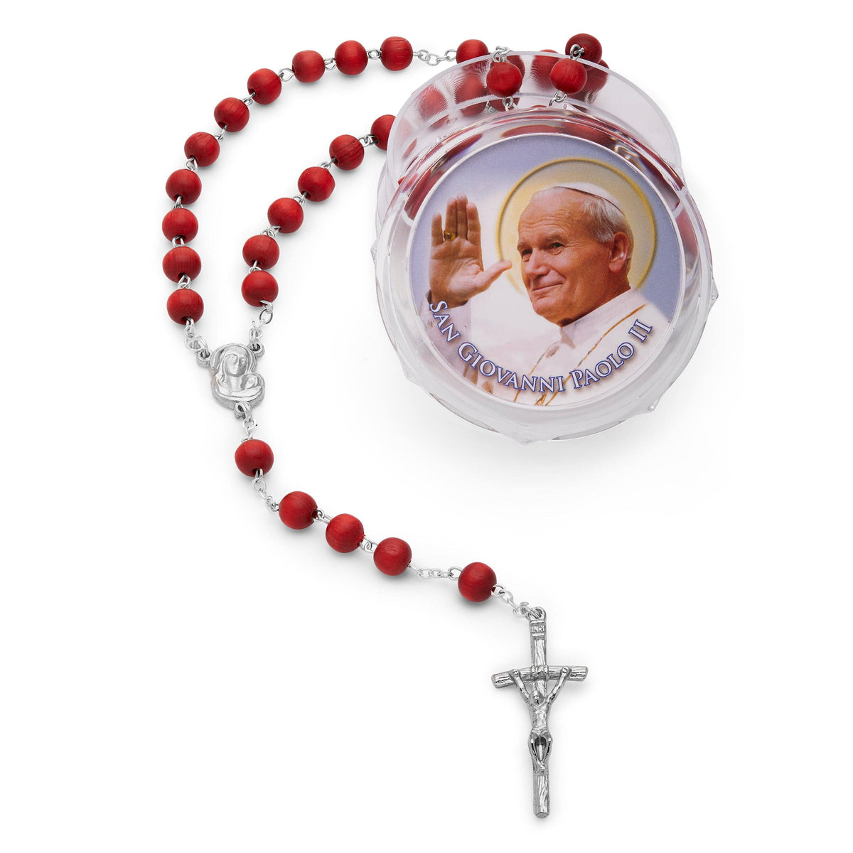 Rosary of Pope John Paul II with a Scent of Rose