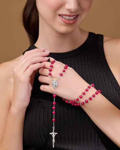 Rosary of St. John Paul II with a Scent of Rose