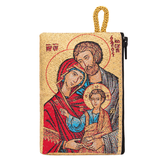 Rosary Pouch with Holy Family