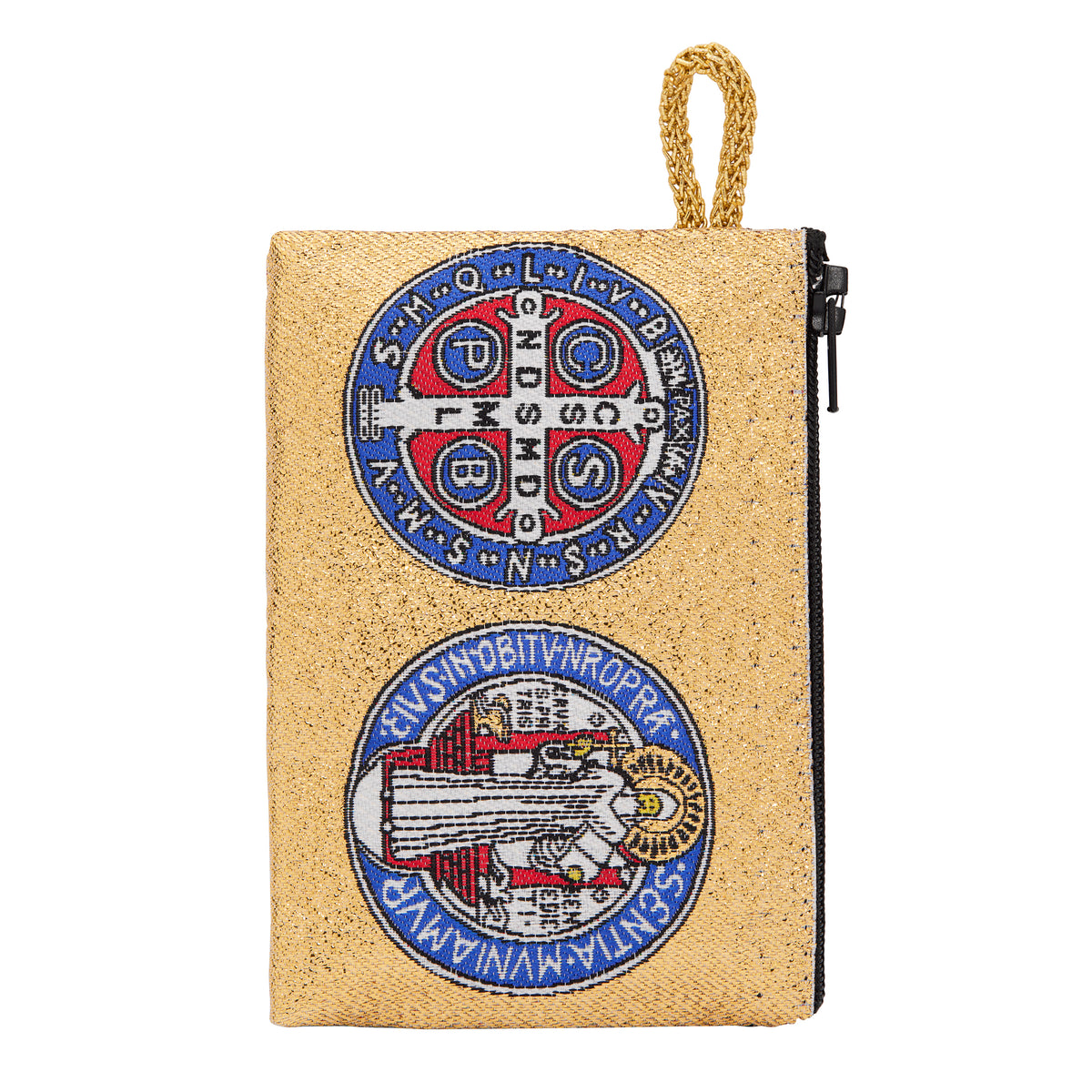 Rosary Pouch with Saint Benedict