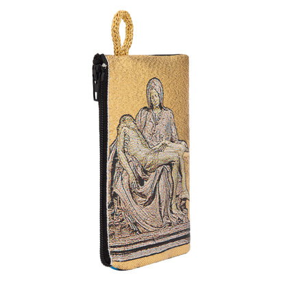 Rosary Pouch with Saint Peter’s Basilica and Michelangelo’s Pietà