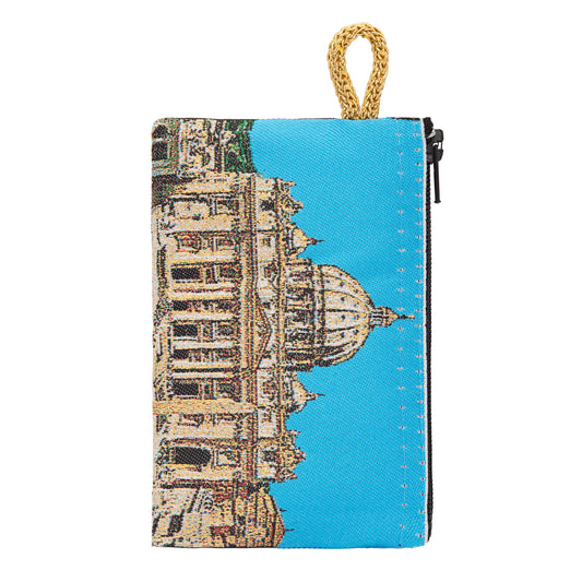 Rosary Pouch with Saint Peter’s Basilica and Michelangelo’s Pietà