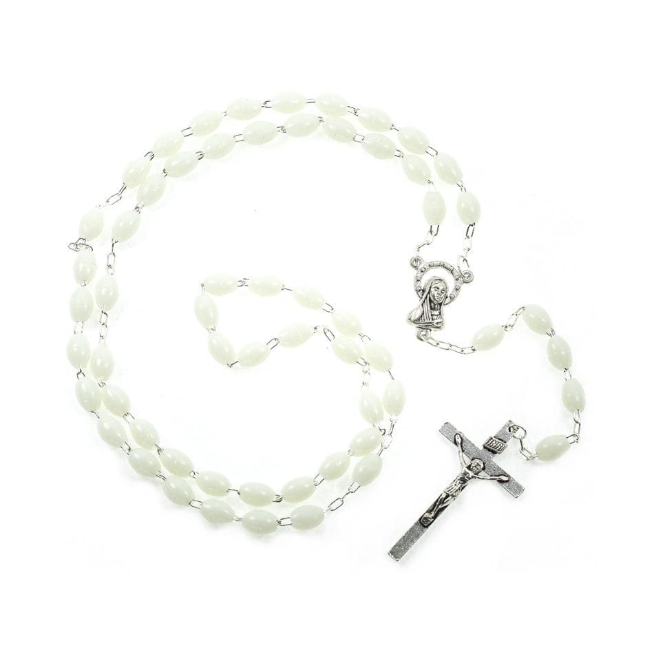 Rosary with Fluorescent Beads