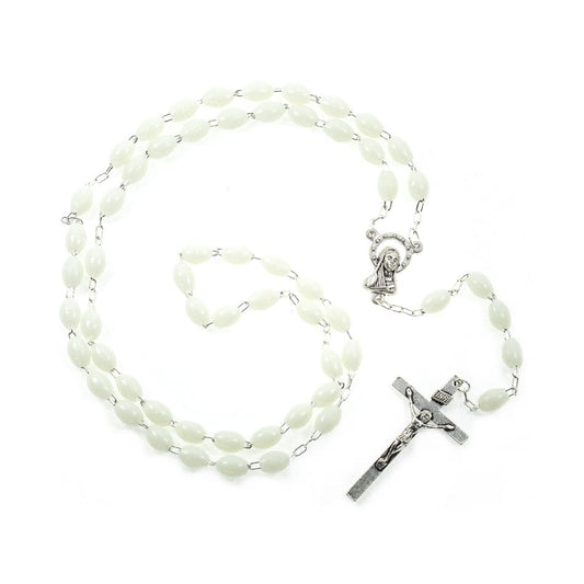 Rosary with Fluorescent Beads