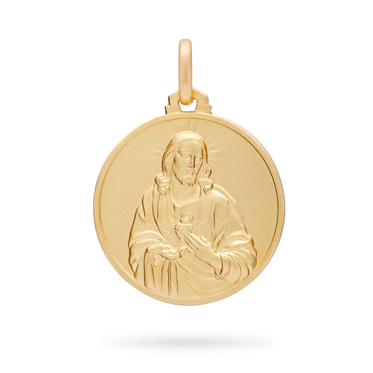 Round Scapular Gold Medal