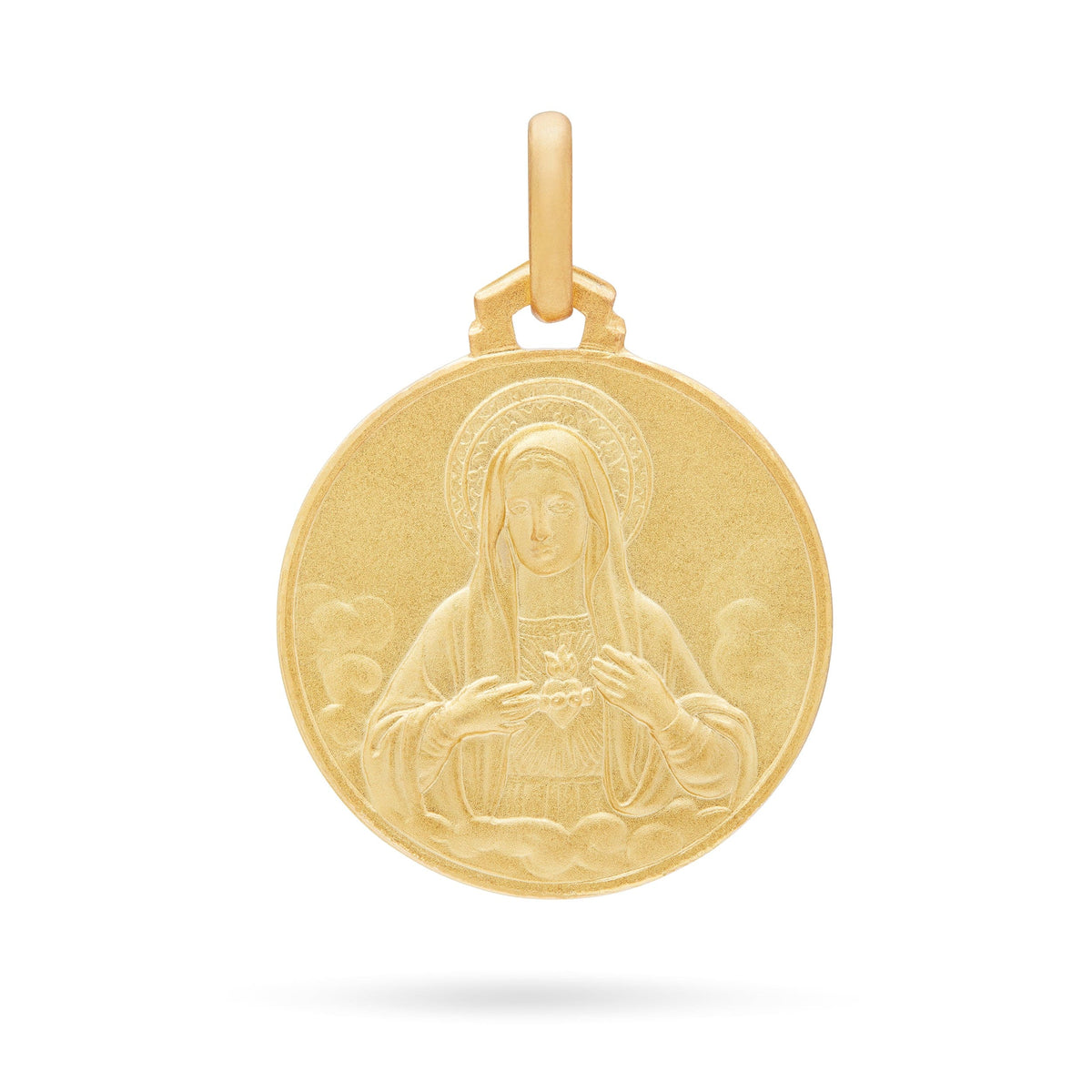 Yellow Gold Medal of the Immaculate Heart of Mary