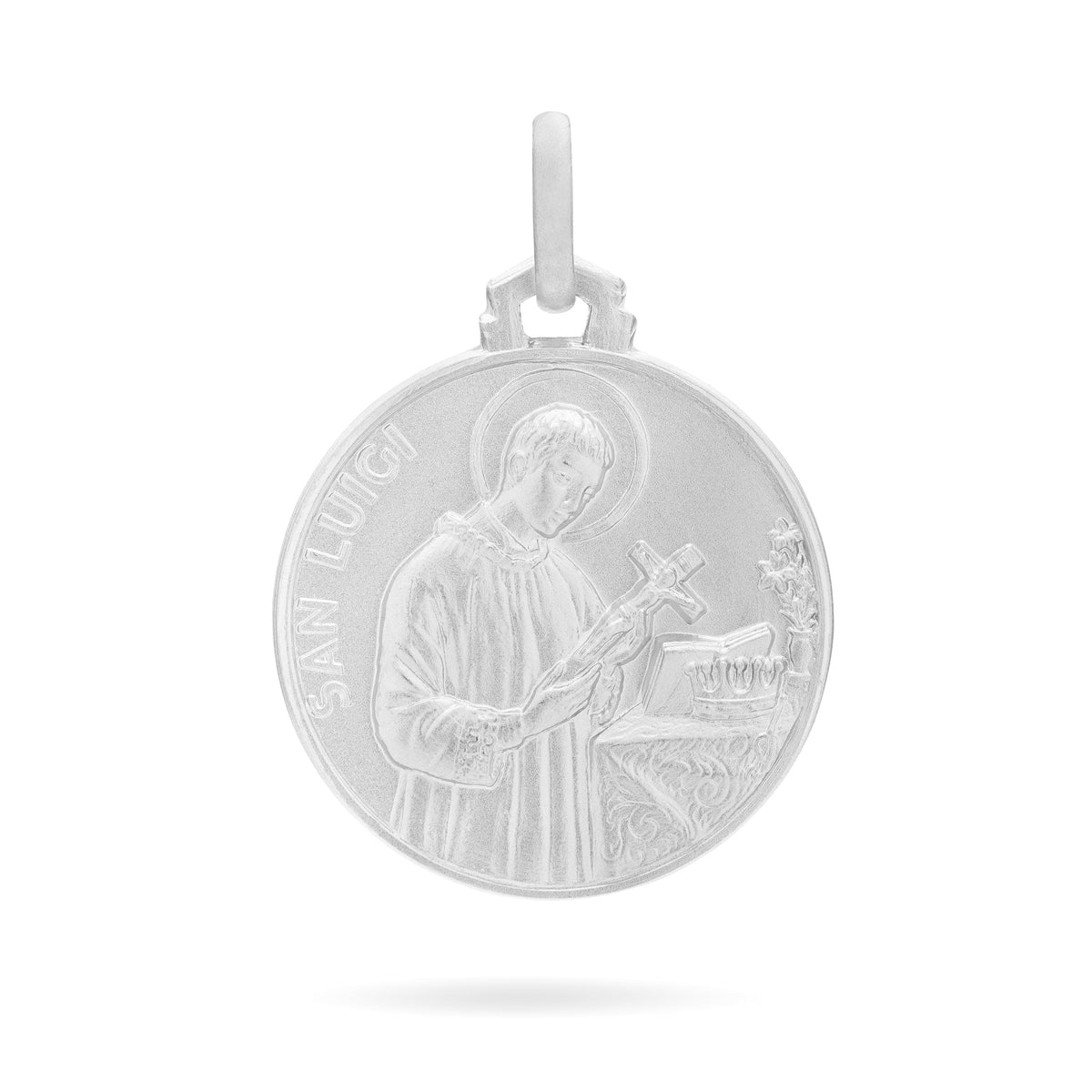 Saint Aloysius Sterling Silver Medal